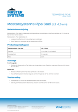 Pipe Seal 1,2cm - 7,5cm - TF